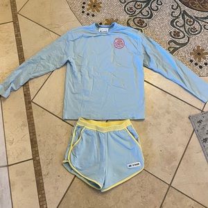 STAUD/NEW BALANCE matching lounge set